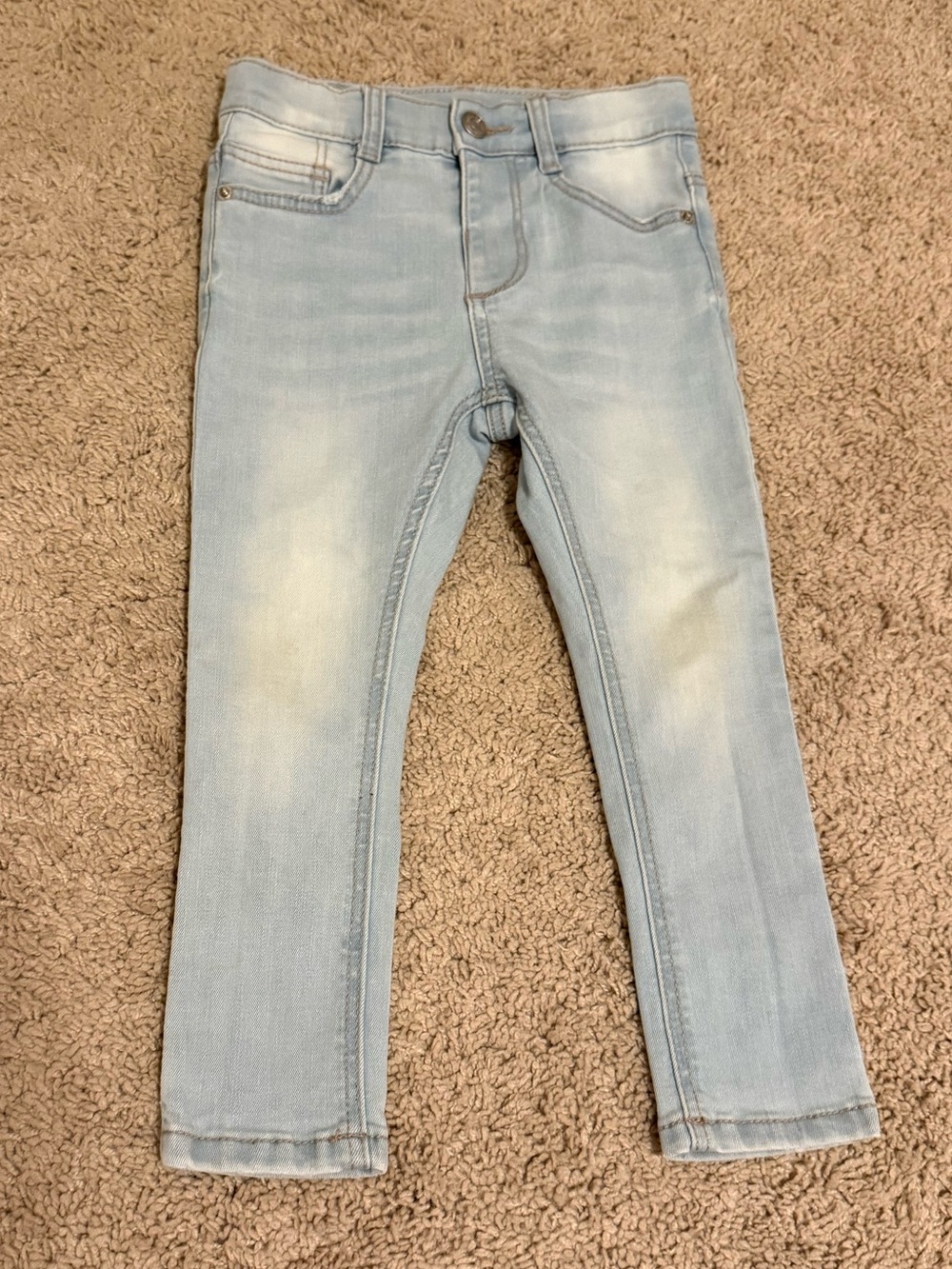 Zara Light Blue Toddler Skinny Jeans